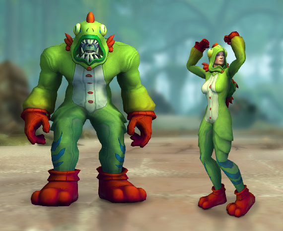 Green Snugglefin Murloc Romper